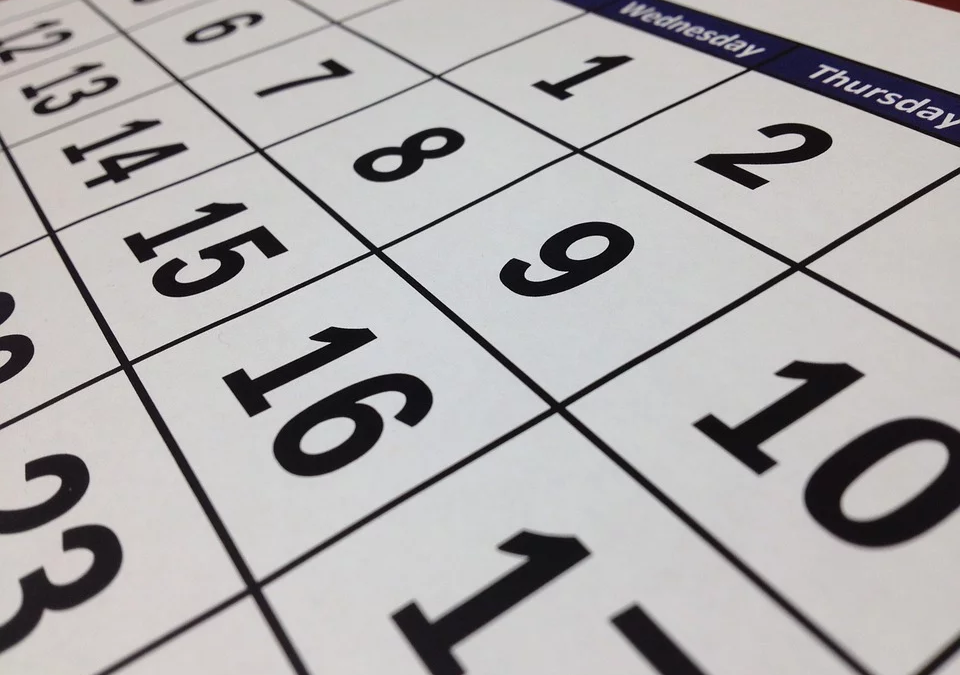 December Dates to Remember…