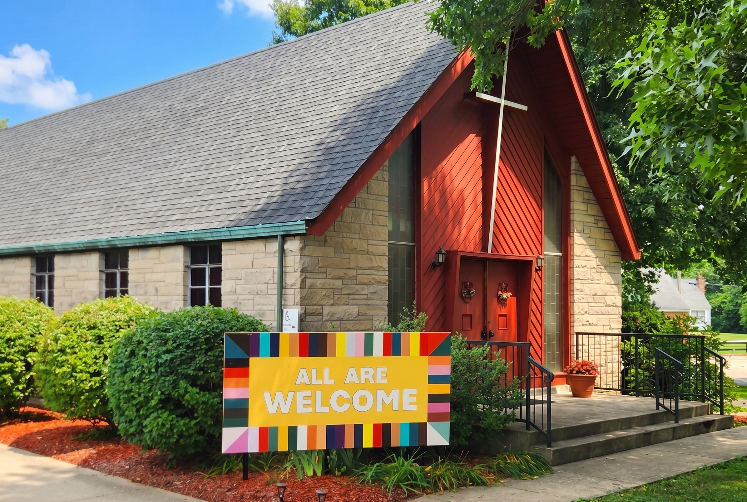 Sanctuary Entrance to Living Faith Church